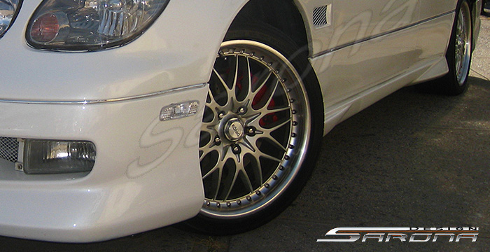 Custom Lexus GS300/400 Side Skirts  Sedan (1998 - 2005) - $590.00 (Part #LX-003-SS)